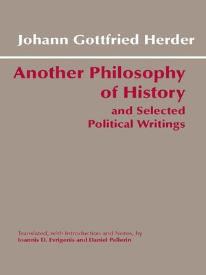 cover image of Another Philosophy of History and Selected Political Writings